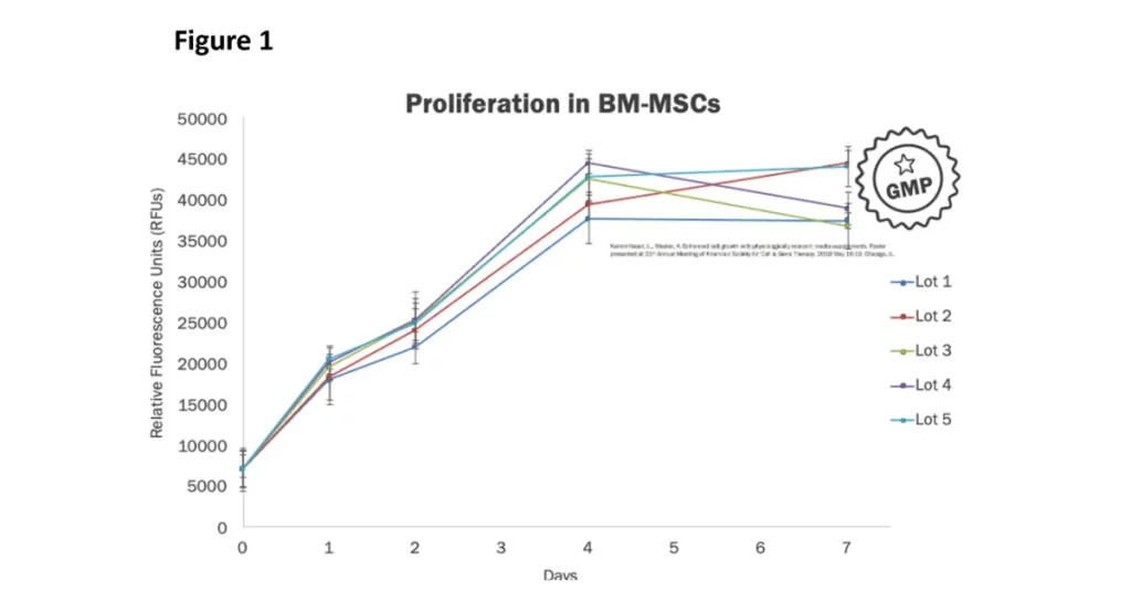 quality control data for bone marrow-derived mesenchymal stem cells (BM-MSC)